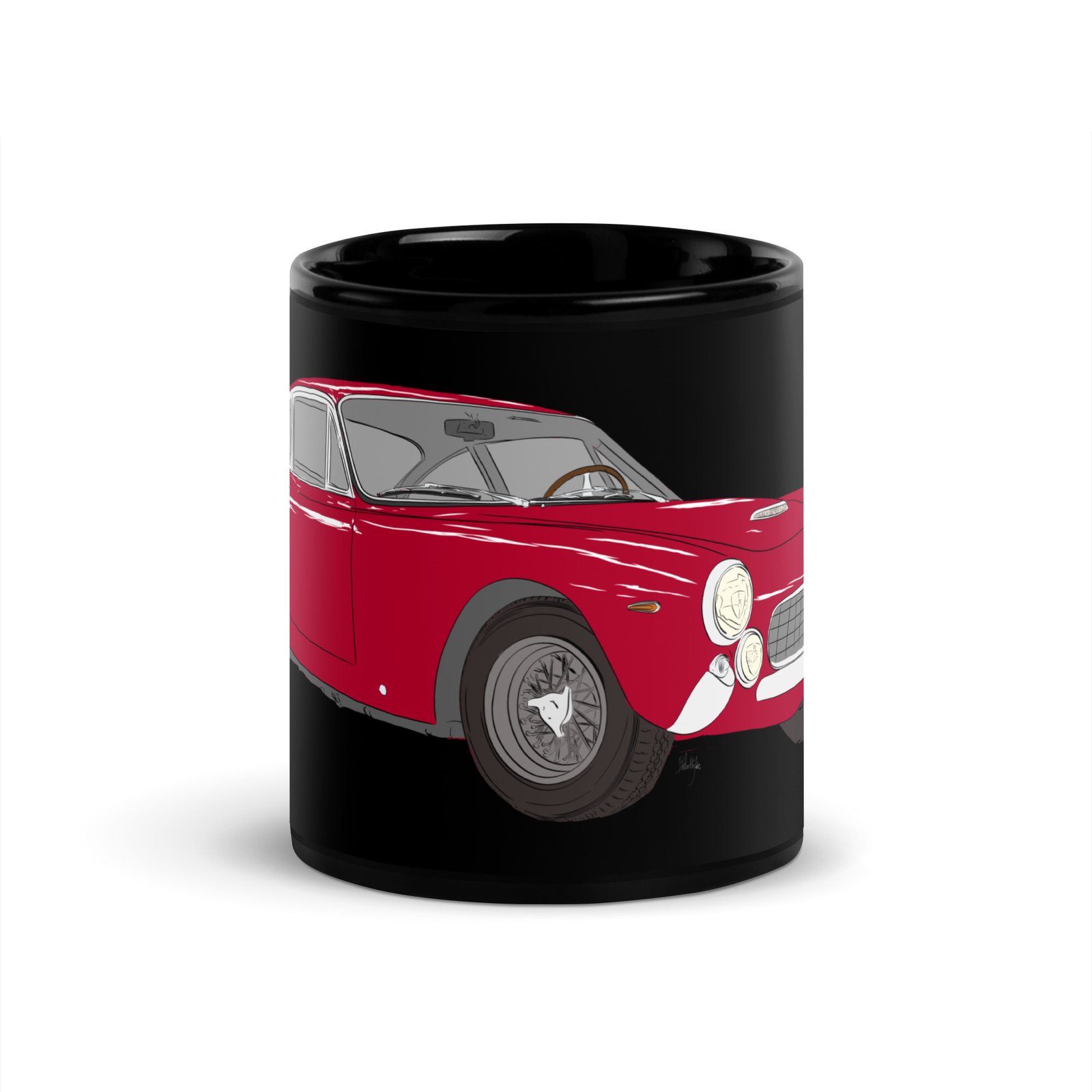 Lusso - Black Glossy Mug
