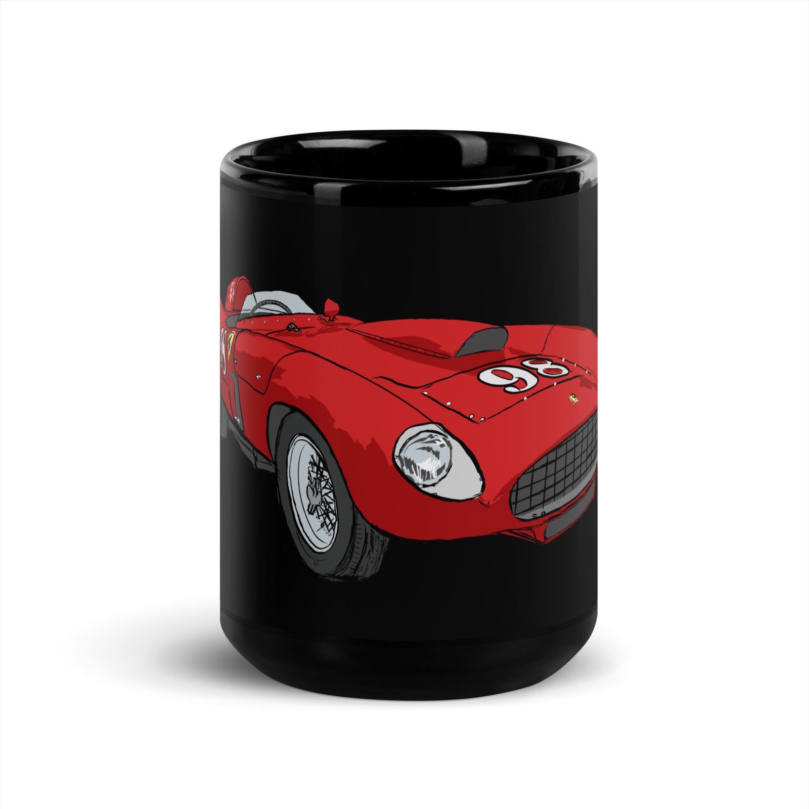 410S - Black Glossy Mug