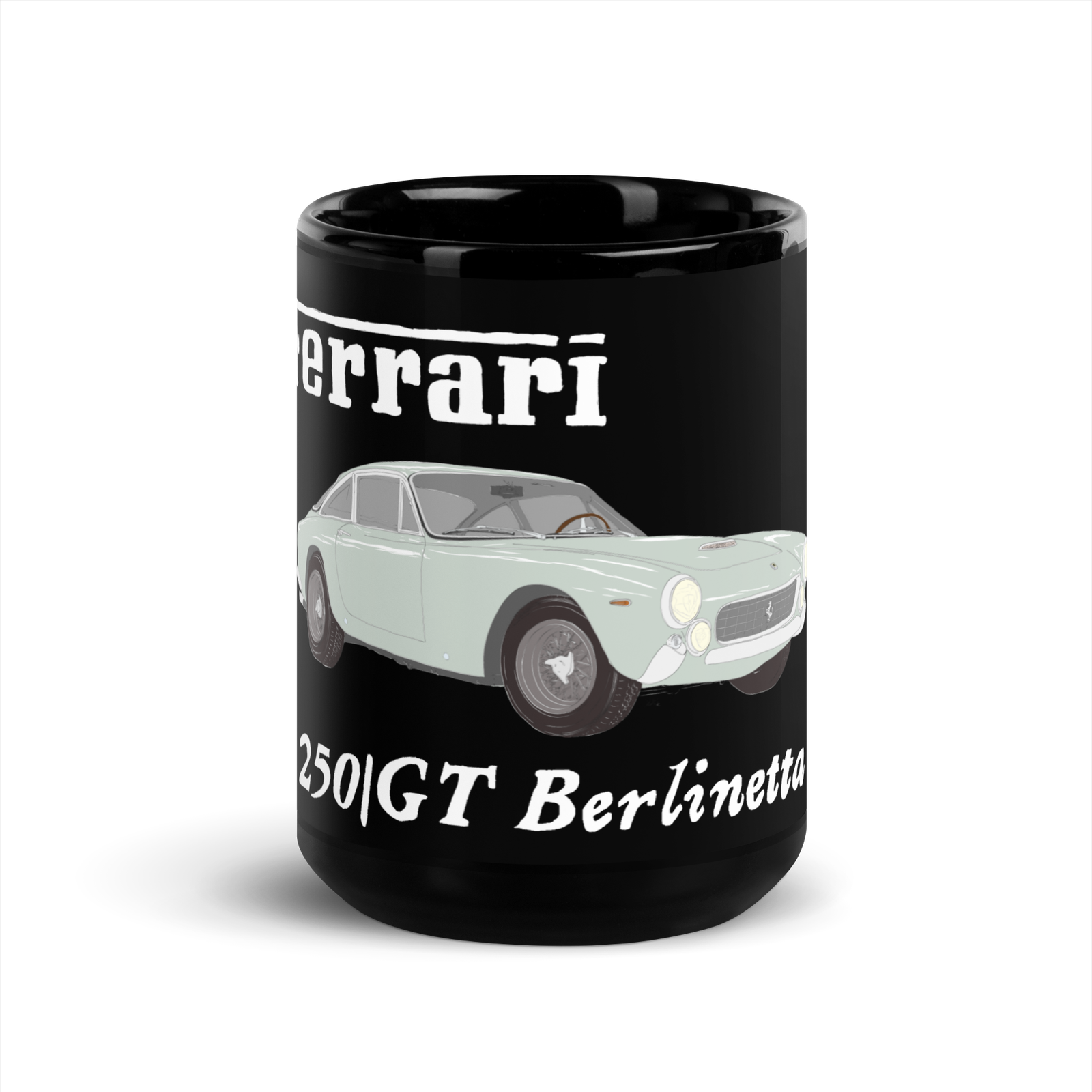 250 GT/Berlinetta Lusso - Black Glossy Mug