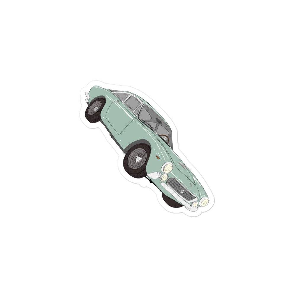 250 GT/L - GREEN - Bubble-free stickers - Image 2