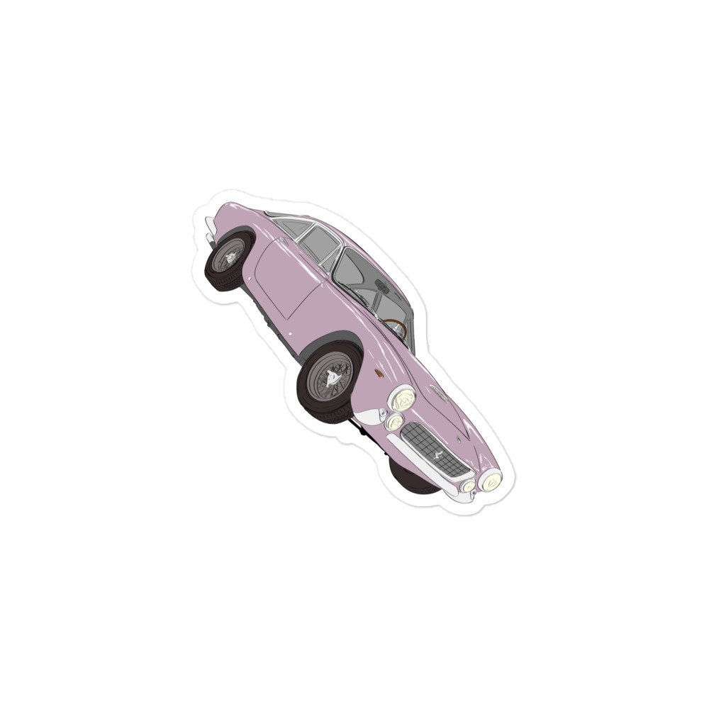 250 GT/L - PINK - Bubble-free stickers - Image 2