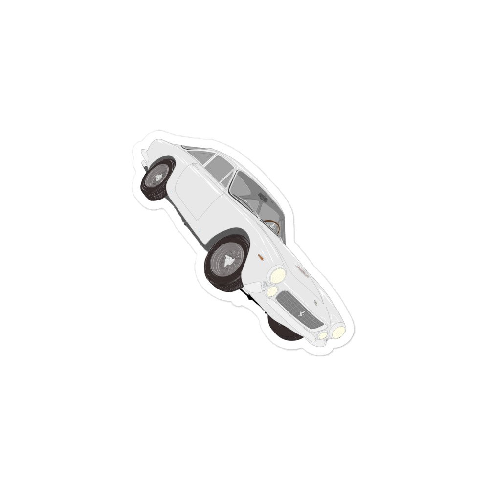 250 GT/L - WHITE - Bubble-free stickers - Image 2