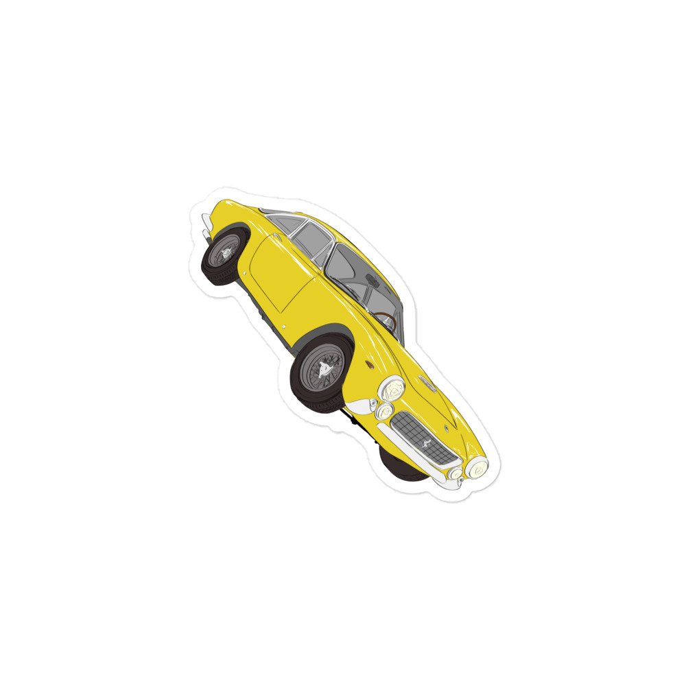 250 GT/L - YELLOW1 - Bubble-free stickers - Image 2