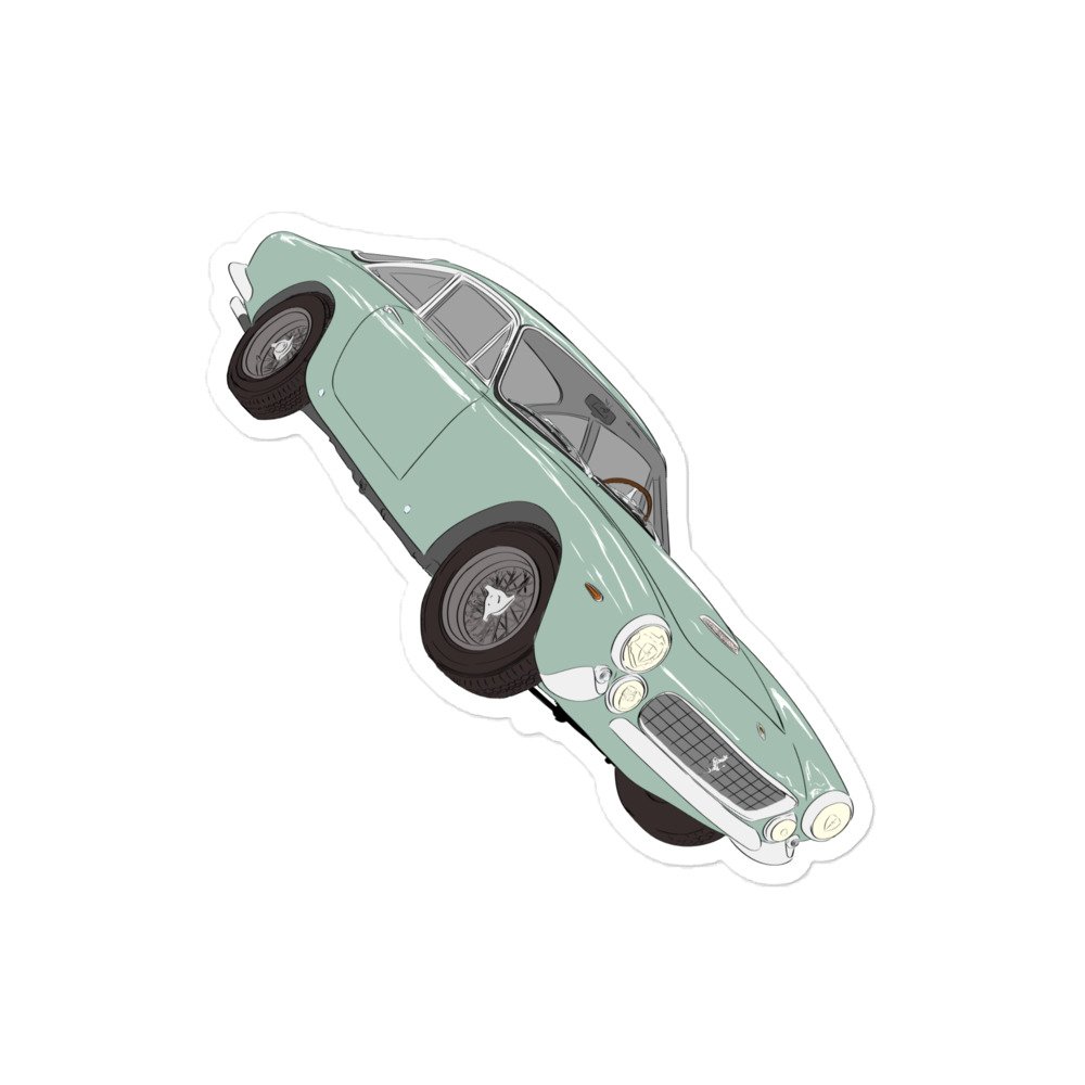 250 GT/L - GREEN - Bubble-free stickers - Image 3