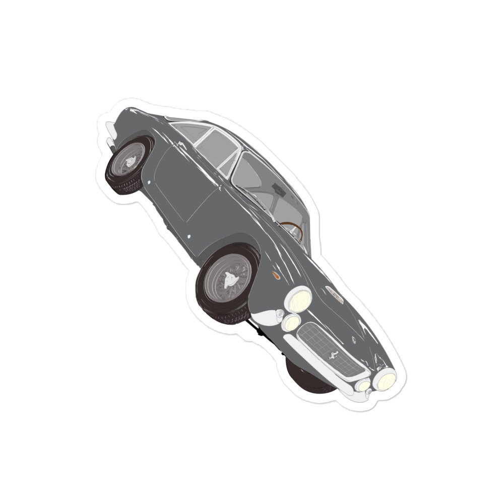 250 GT/L - GRAY - Bubble-free stickers - Image 3