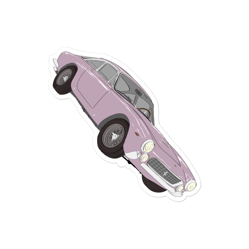 250 GT/L - PINK - Bubble-free stickers - Image 3