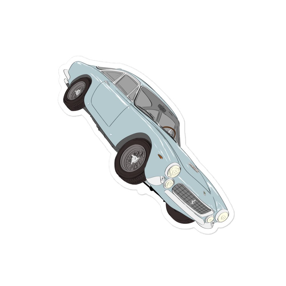 250 GT/L - LIGHT BLUE - Bubble-free stickers - Image 3