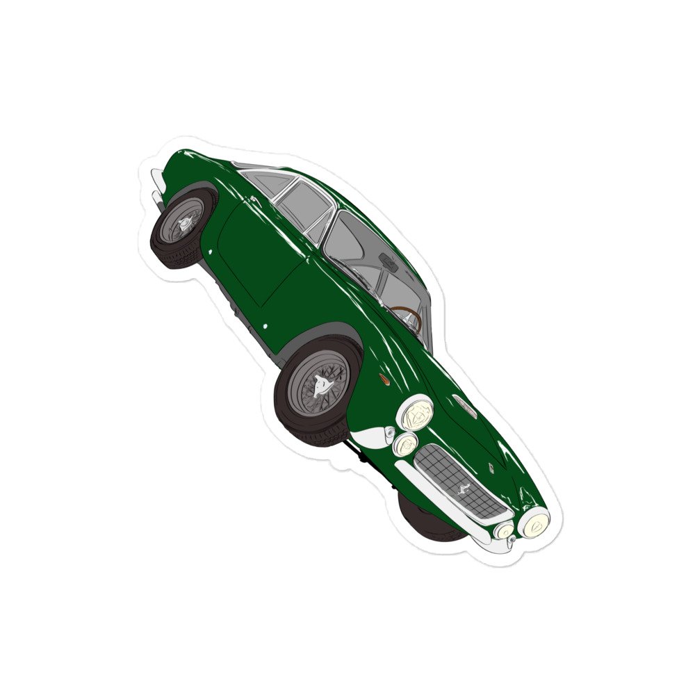 250 GT/L - GREEN2- Bubble-free stickers - Image 3