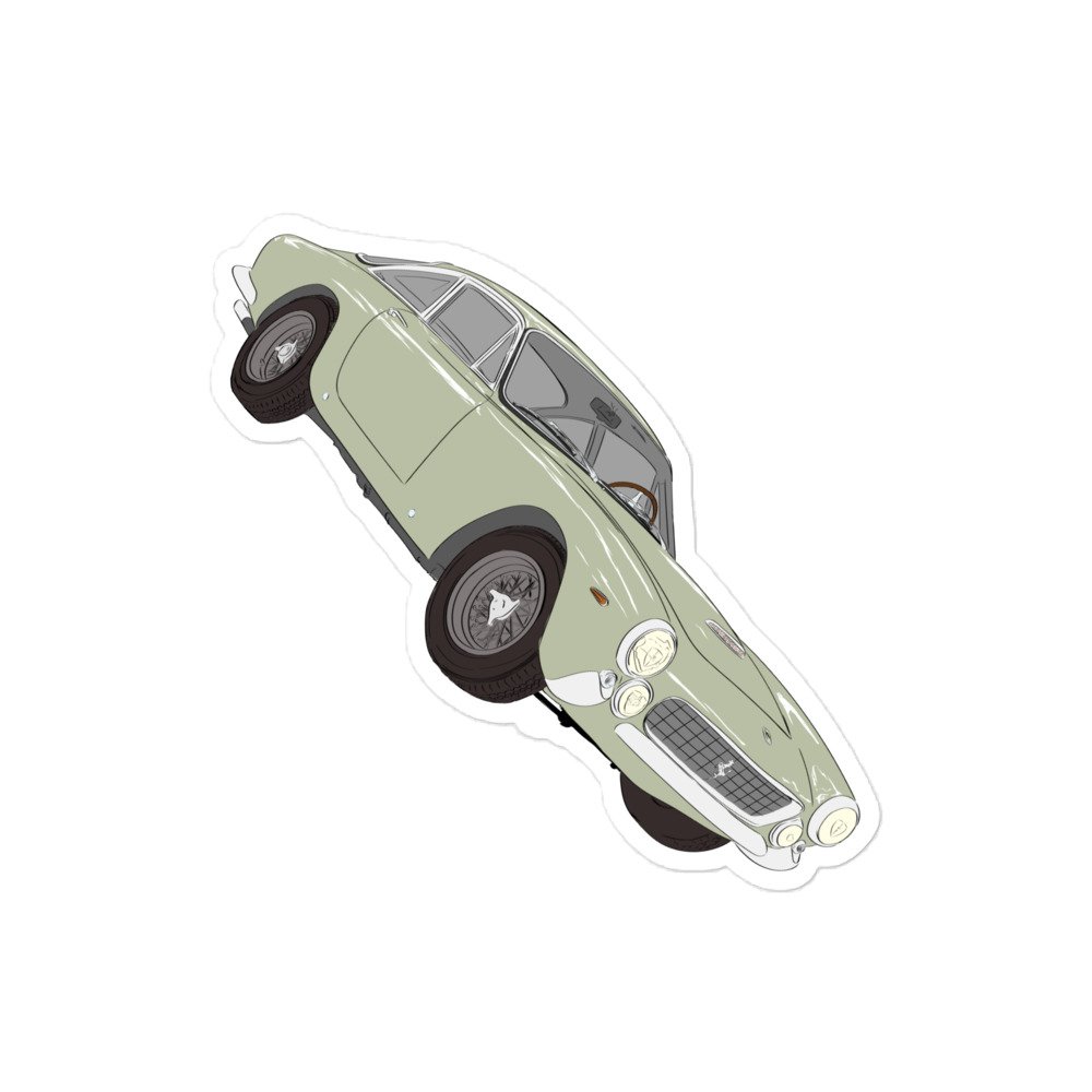 250 GT/L - GREEN1 - Bubble-free stickers - Image 3