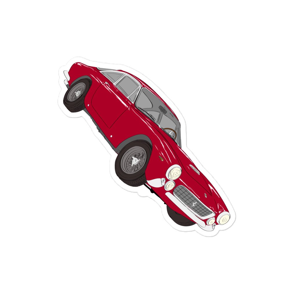 250 GT/L - RED1 - Bubble-free stickers - Image 3