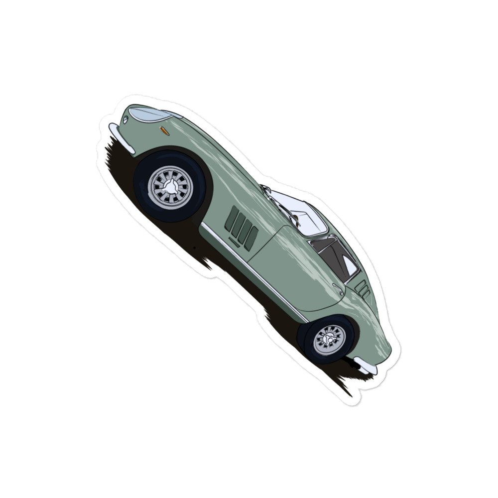 275 GTB - Green - Bubble-free stickers - Image 3