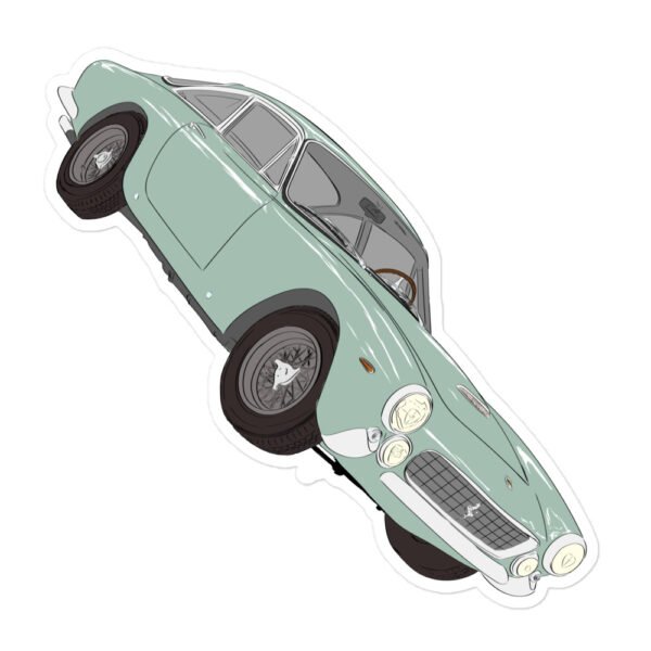 250 GT/L - GREEN - Bubble-free stickers