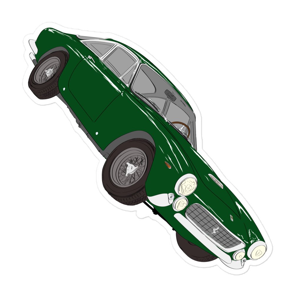 250 GT/L - GREEN2- Bubble-free stickers