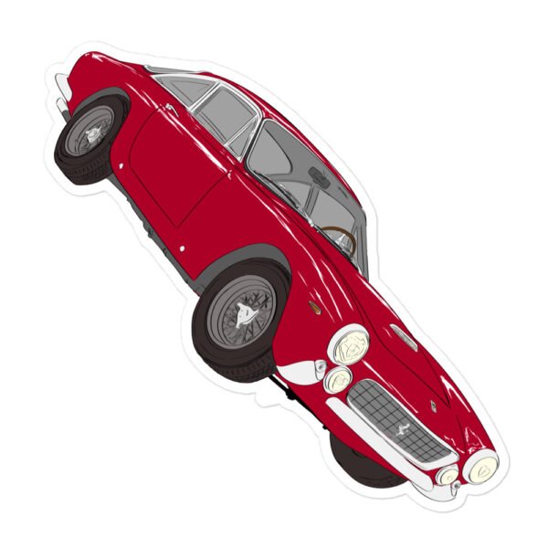 250 GT/L - RED1 - Bubble-free stickers