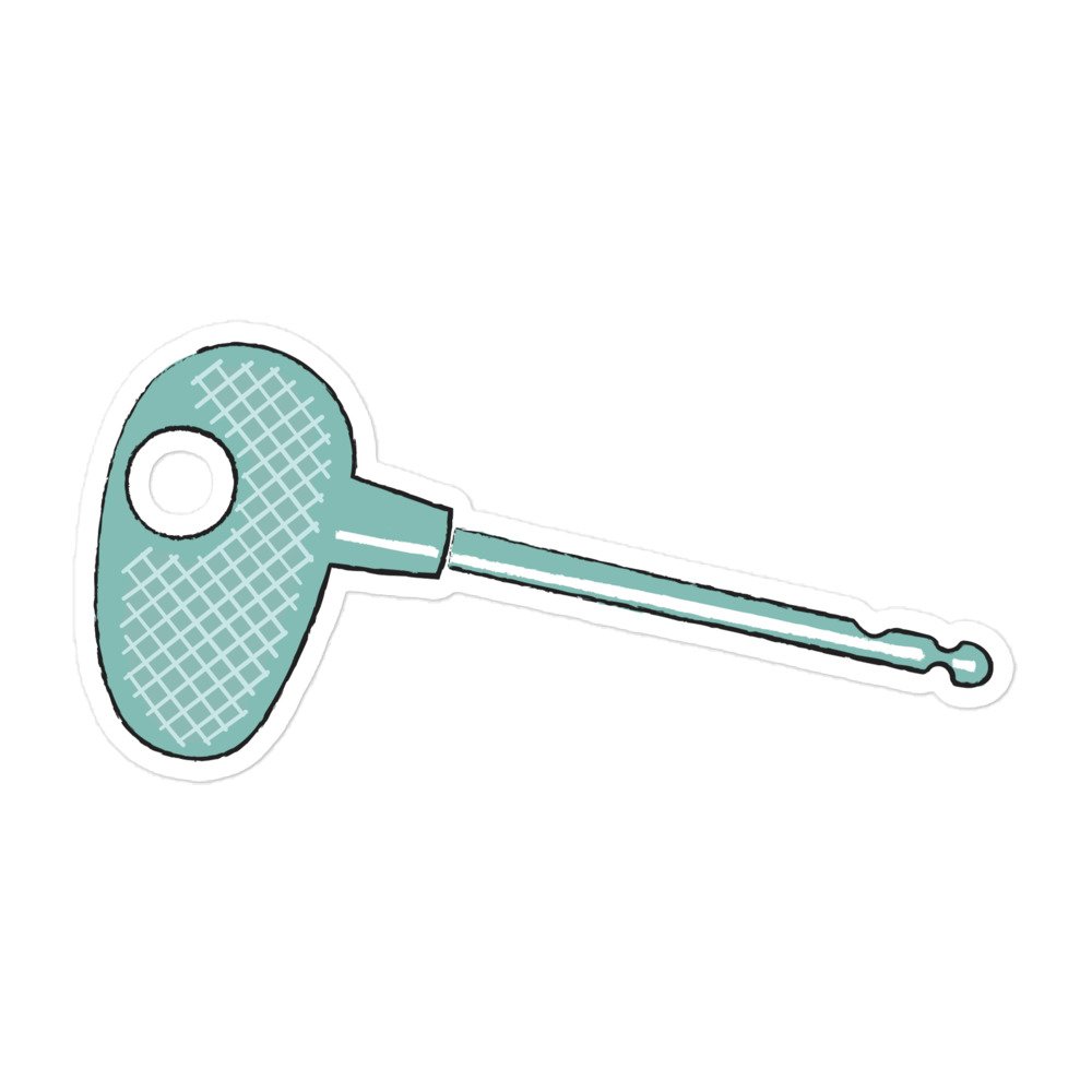 Race car Key - Bubble-free stickers