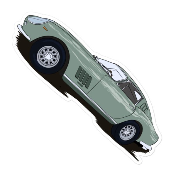 275 GTB - Green - Bubble-free stickers