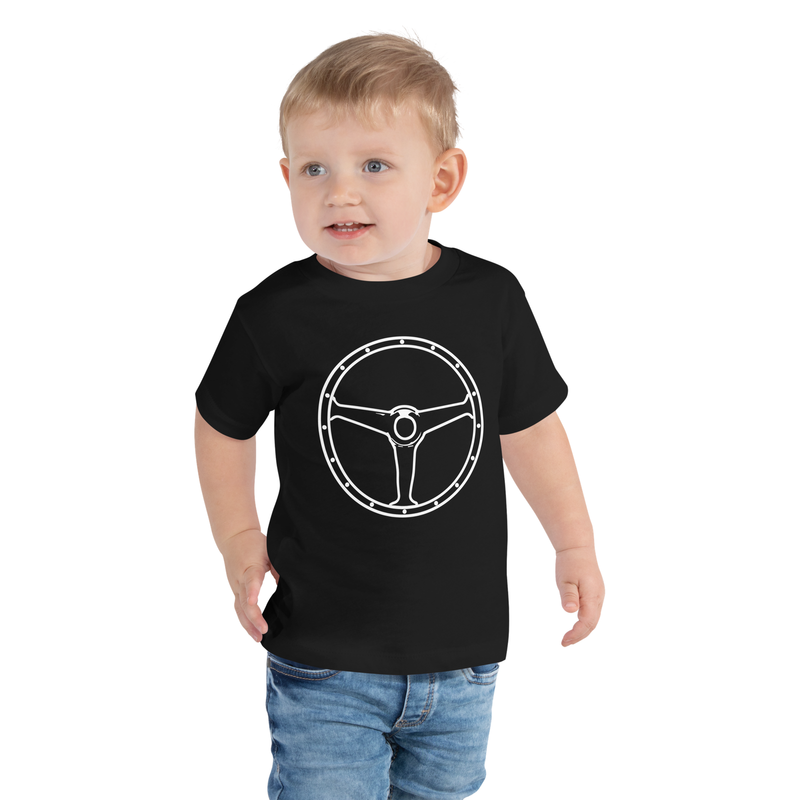 Steering Wheel - Toddler Short Sleeve Tee