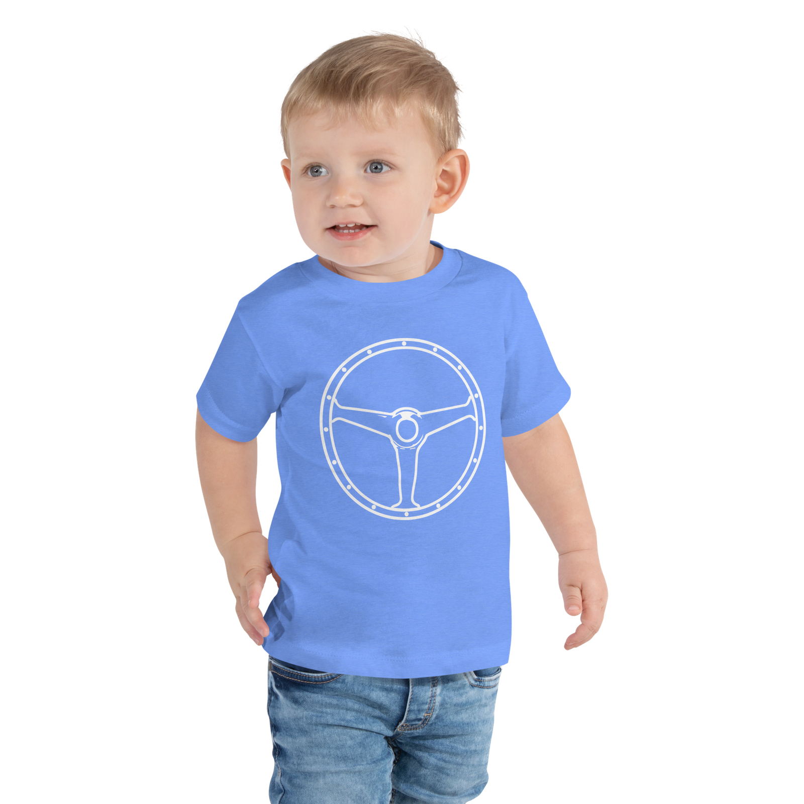Steering Wheel - Toddler Short Sleeve Tee - Image 2