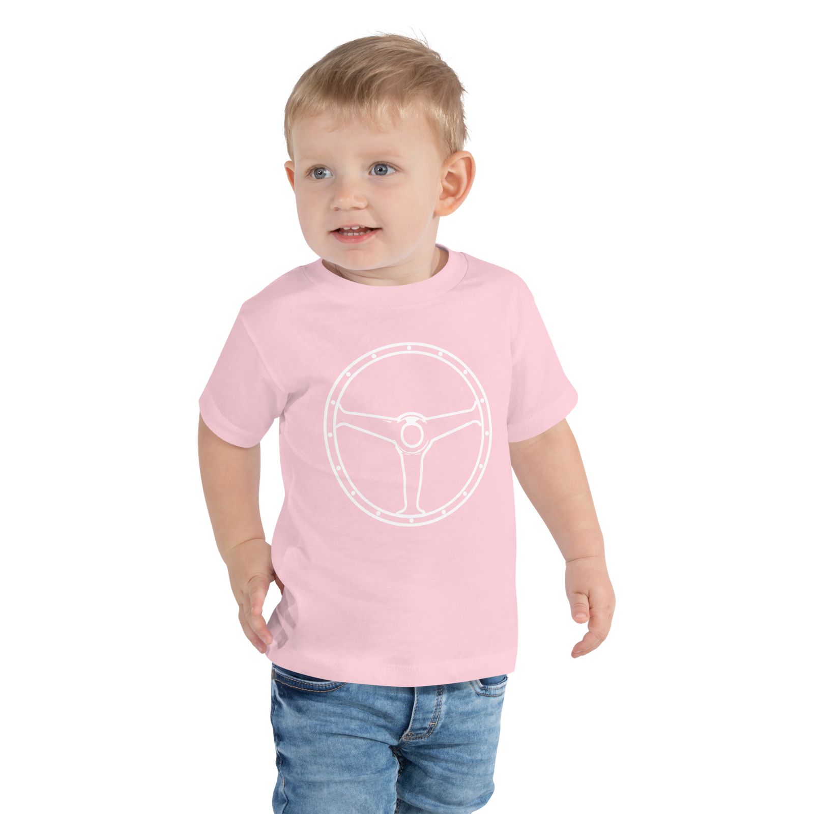 Steering Wheel - Toddler Short Sleeve Tee - Image 3