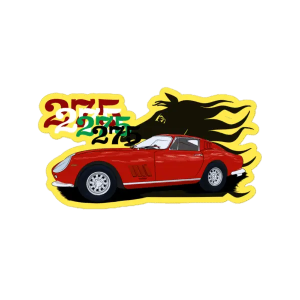 275 GTB - bhy - Bubble-free stickers