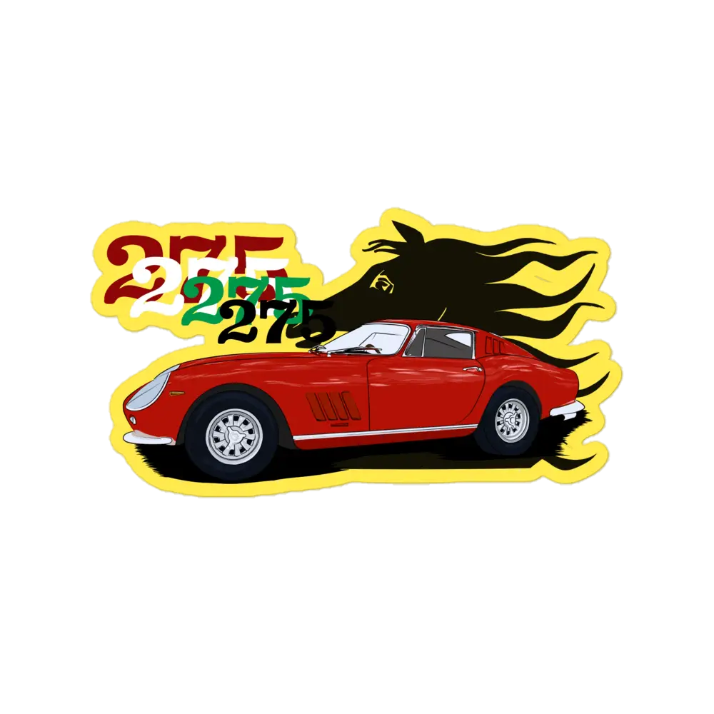 275 GTB - bhy - Bubble-free stickers